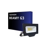 Noxion Projecteur LED Beamy G3.1 Noir 10W 1100lm 100D - 830 Blanc Chaud | IP65 - Symétrique 