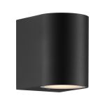 Nordlux Dion Applique Murale Aluminium Noir | Convient pour 1x GU10