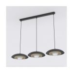 Emibig Suspension Luminaire Skin Acier Noir | Convient pour 3x G9 - Max 8W