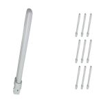Lot 10x Osram Dulux S 11W 840 | Blanc Froid - 2-Pins