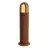 SLV Cone 70 Lampadaires Salon Acier Rouille Rond | Extérieur - IP54 - Convient pour 1x E27 