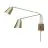 It's about RoMi Applique Murale Bremen Fer Dorée | Convient pour 2x E27 