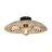 Good&Mojo Plafonnier Andros Natural/Blanc | Convient pour 1x E27 
