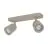 Eglo Plafonnier Camaldoli Acier Poncé | IP20 - Convient pour 2x GU10 