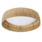 Ledvance LED Decor Mur et Plafonnier Bambou Brun 18W 750lm - 830 Blanc Chaud