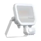 Ledvance Projecteur LED Aluminium Blanc 17W 2200lm 100D - 830 Blanc Chaud | IP65 - Détecteur De Mouvement Et De Lumière - Symétrique