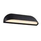 Nordlux Front Applique Murale Métal Noir 8W 650lm - 830 Blanc Chaud