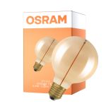 Osram Vintage 1906 LED E27 Special Filament Helder 2.2W Peer120lm - 827 Zeer Warm Wit | Vervangt 15W