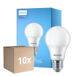 Voordeelpak 10x Philips Corepro LED Lamp E27 Peer Mat 4.9W 470lm - 827 Zeer Warm Wit | Vervangt 40W