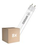 Voordeelpak 8x Osram LED Buis T8 (EM/Mains) Standard Output 5.4W 650lm - 840 Koel Wit | 44cm - Vervangt 15W