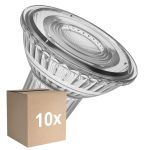Voordeelpak 10x Ledvance LED Reflector GU10 PAR16 6.1W 575lm 36D - 940 Koel Wit| Dimbaar - Vervangt 80W