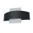 Ledvance LED Wandlamp Endura Stijl Shield Donker Grijs 11W 410lm - 830 Warm Wit 