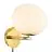 DFTP by Nordlux Shapes Wandlamp Metaal en Glas Messing | Geschikt voor E14