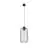 Emibig Hanglamp Vander Staal Zwart | Geschikt voor 1x E27 - Max 15W