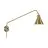 It's about RoMi Wandlamp Lyon Ijzer Goud | Geschikt voor 1x E27 