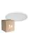 Voordeelpak 5x D'Lite Plafondlamp Luma Wit 22W 2000lm - 827 Zeer Warm Wit | IP44 - 42cm