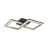Eglo Plafondlamp Calliera Staal Zwart Goud 18.4W 2500lm - 840 Koel Wit | IP20 - Dimbaar 