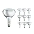 Voordeelpak 10x Philips BR125 IR 250W E27 230-250V Helder