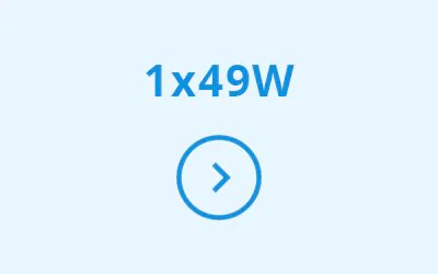 Vervangend wattage LED paneel